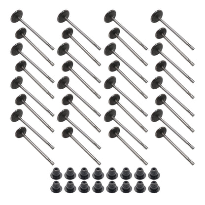 Fits 11-16 Ford F150 mustang GT 5.0L Intake Exhaust Valves + Valve Seals New