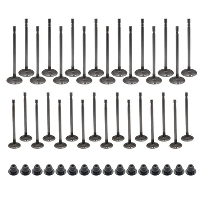 Fits 11-16 Ford F150 mustang GT 5.0L Intake Exhaust Valves + Valve Seals New