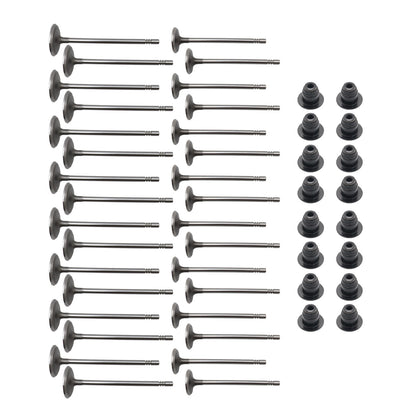 Fits 11-16 Ford F150 mustang GT 5.0L Intake Exhaust Valves + Valve Seals New