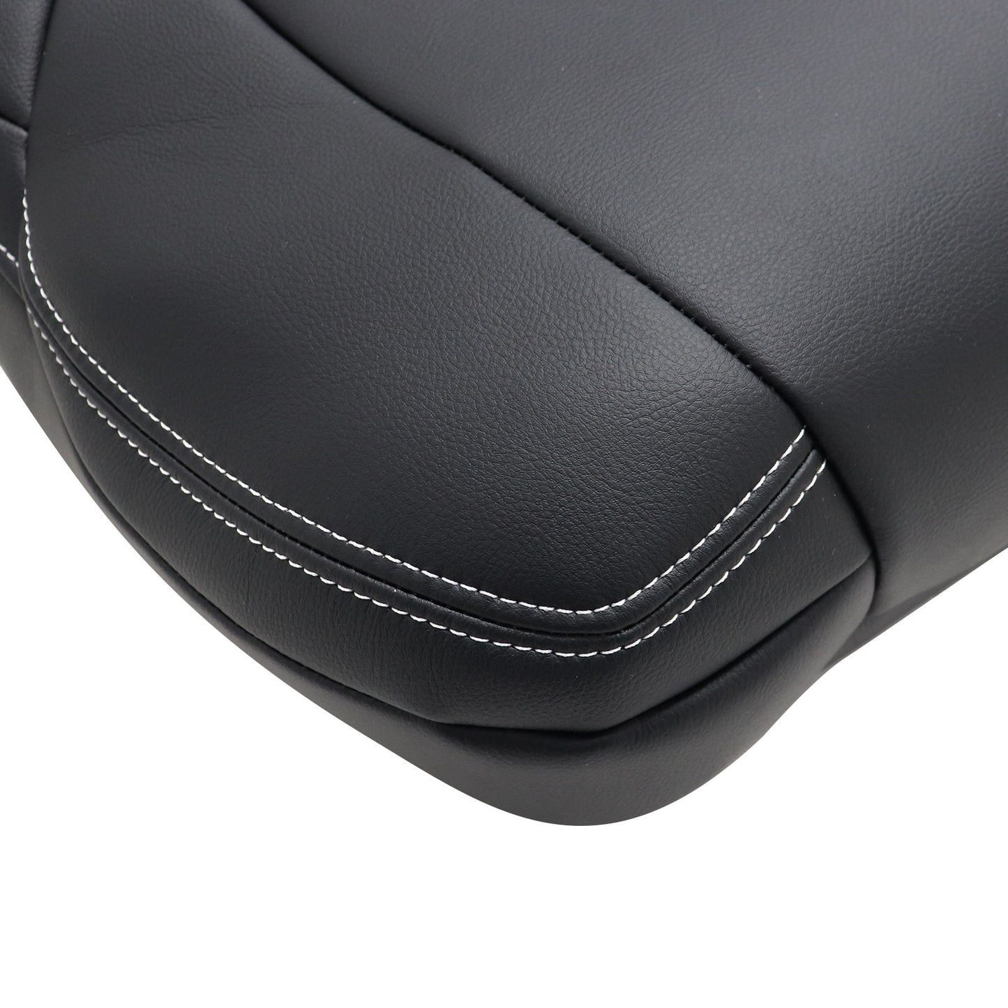For 13-18 Toyota RAV4 Front Passenger Top Replacement Leather Seat Cover Black