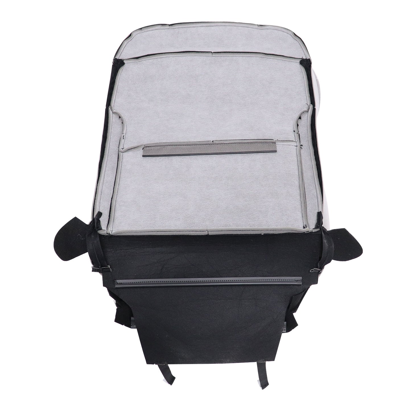 For 13-18 Toyota RAV4 Front Passenger Top Replacement Leather Seat Cover Black