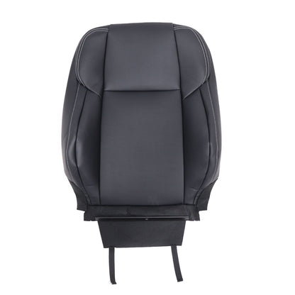 For 13-18 Toyota RAV4 Front Passenger Top Replacement Leather Seat Cover Black