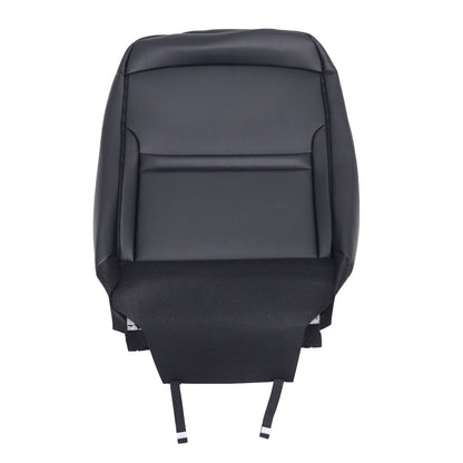 For 13-18 Toyota RAV4 Front Passenger Top Replacement Leather Seat Cover Black