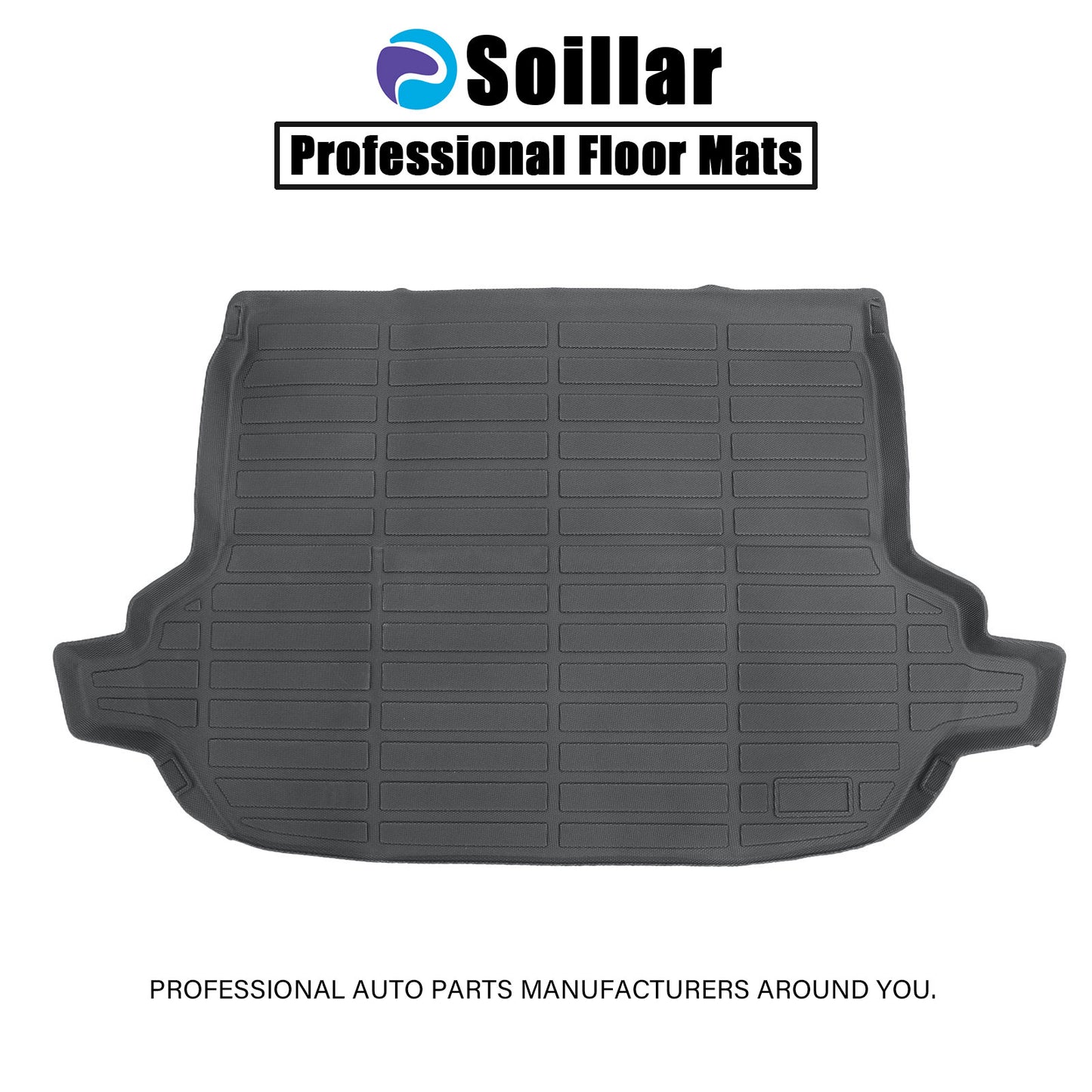 TPE Rear Cargo Trunk Liner 3D Floor Mat For 2014-2018 Subaru Forester Waterproof