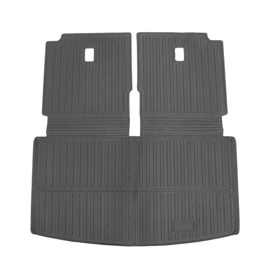 Rear Backrest Mats Seatback Trunk Cargo Liner For 2018-25 Volkswagen Atlas TPE