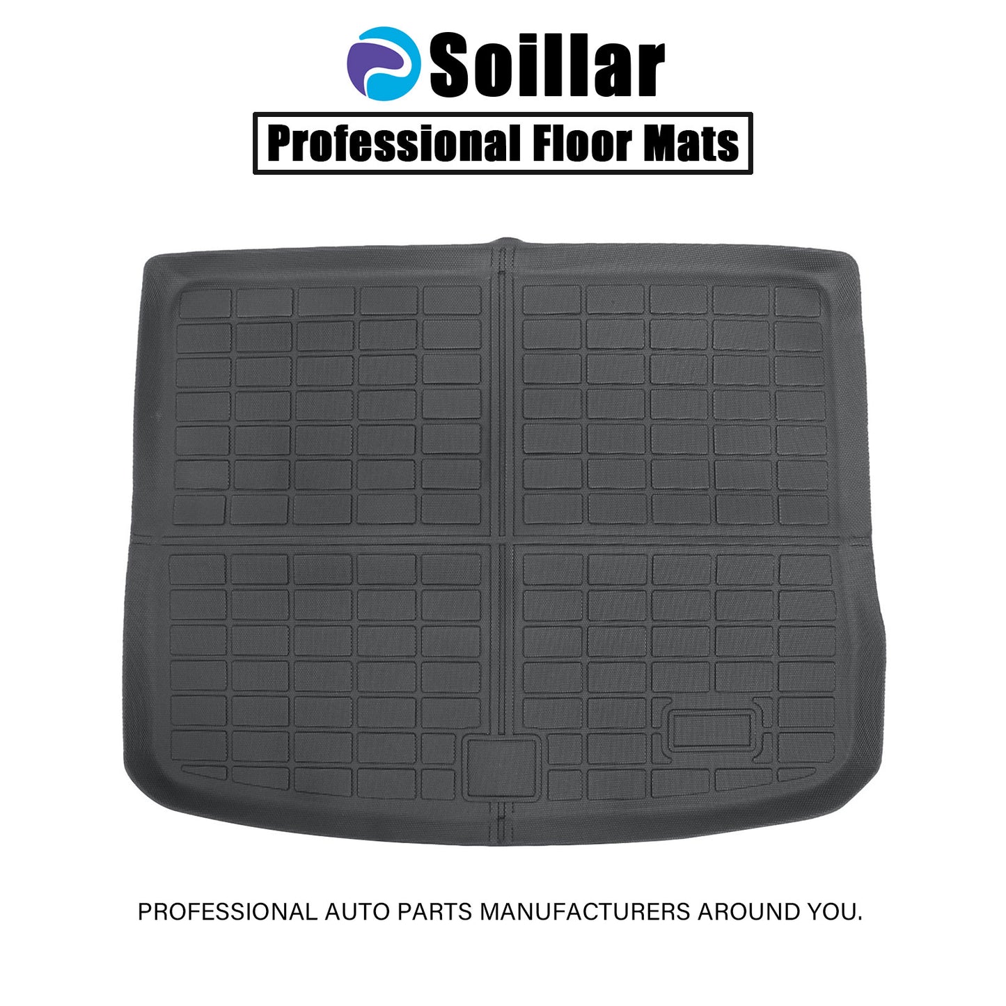 TPE Rear Cargo Trunk Liner Floor Mat For 2009-2017 Volkswagen Tiguan Waterproof