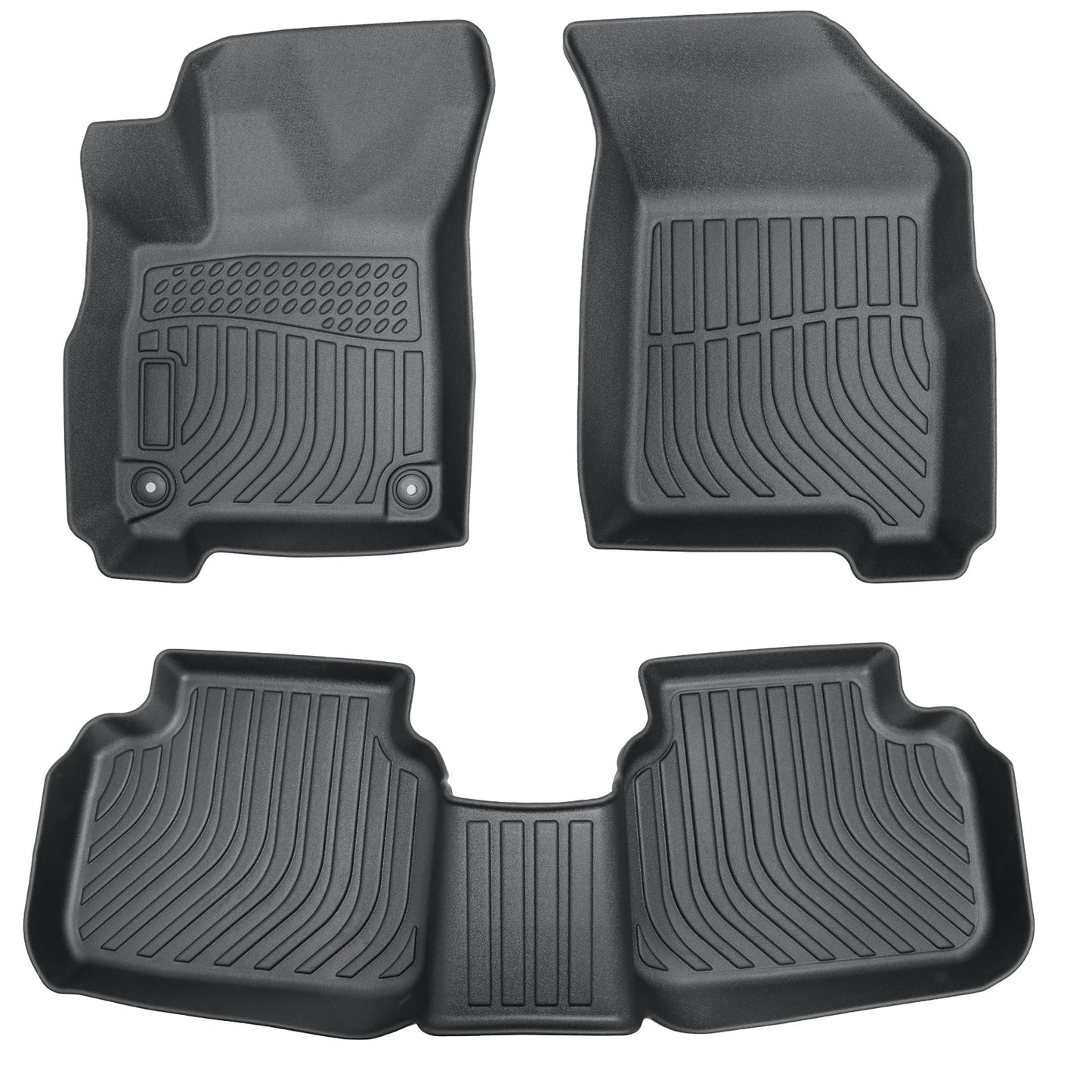 Floor Mats Liner For 2011-2020 Dodge Journey 4-Door Front-Rear All Weather TPE