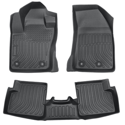 Floor Mats Liners TPE For 2015-2024 Jeep Renegade 3D Model All-Weather Black NEW