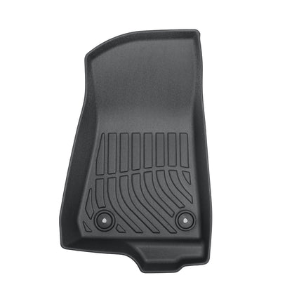 TPE Floor Mats Liner Fits 2020-2025 Jeep Gladiator 5-Passenger Protection Black