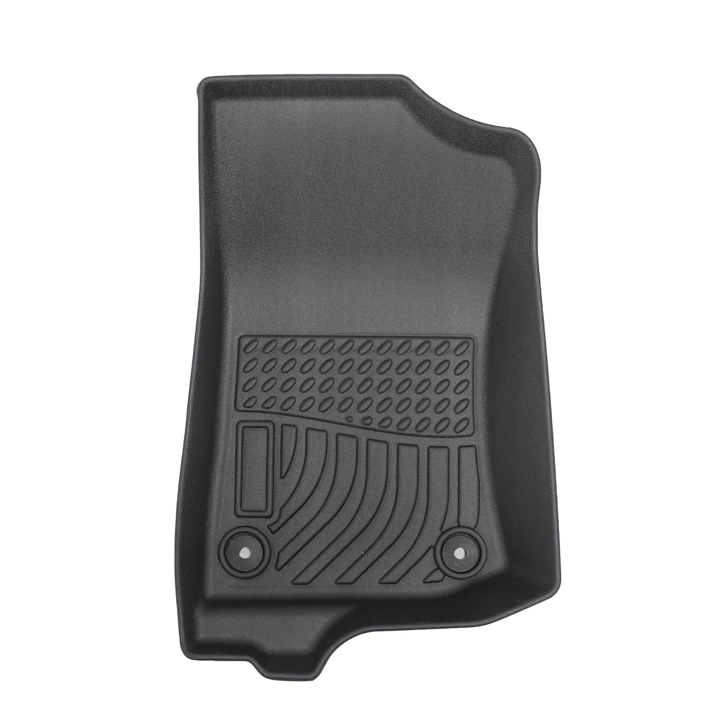 TPE Floor Mats Liner Fits 2020-2025 Jeep Gladiator 5-Passenger Protection Black