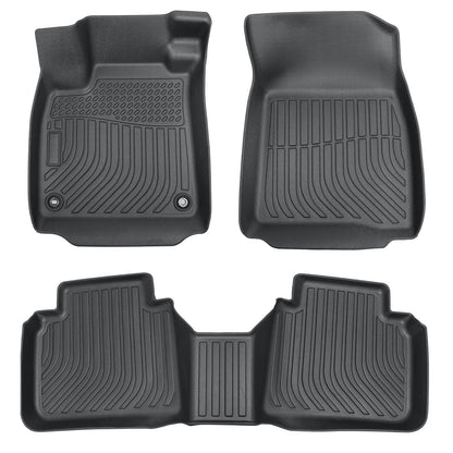 Floor Mats Liner For 2023-2025 Honda Accord 4-Door Front-Rear All Weather TPE