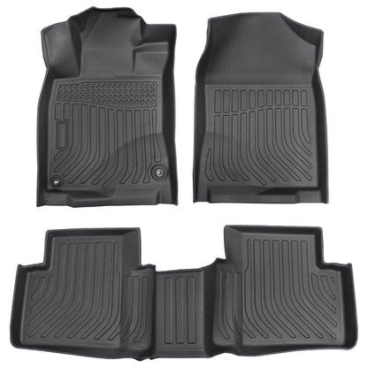 Floor Mats Liner Full Set For 2016-2021 Honda Civic Front & Rear All Weather TPE
