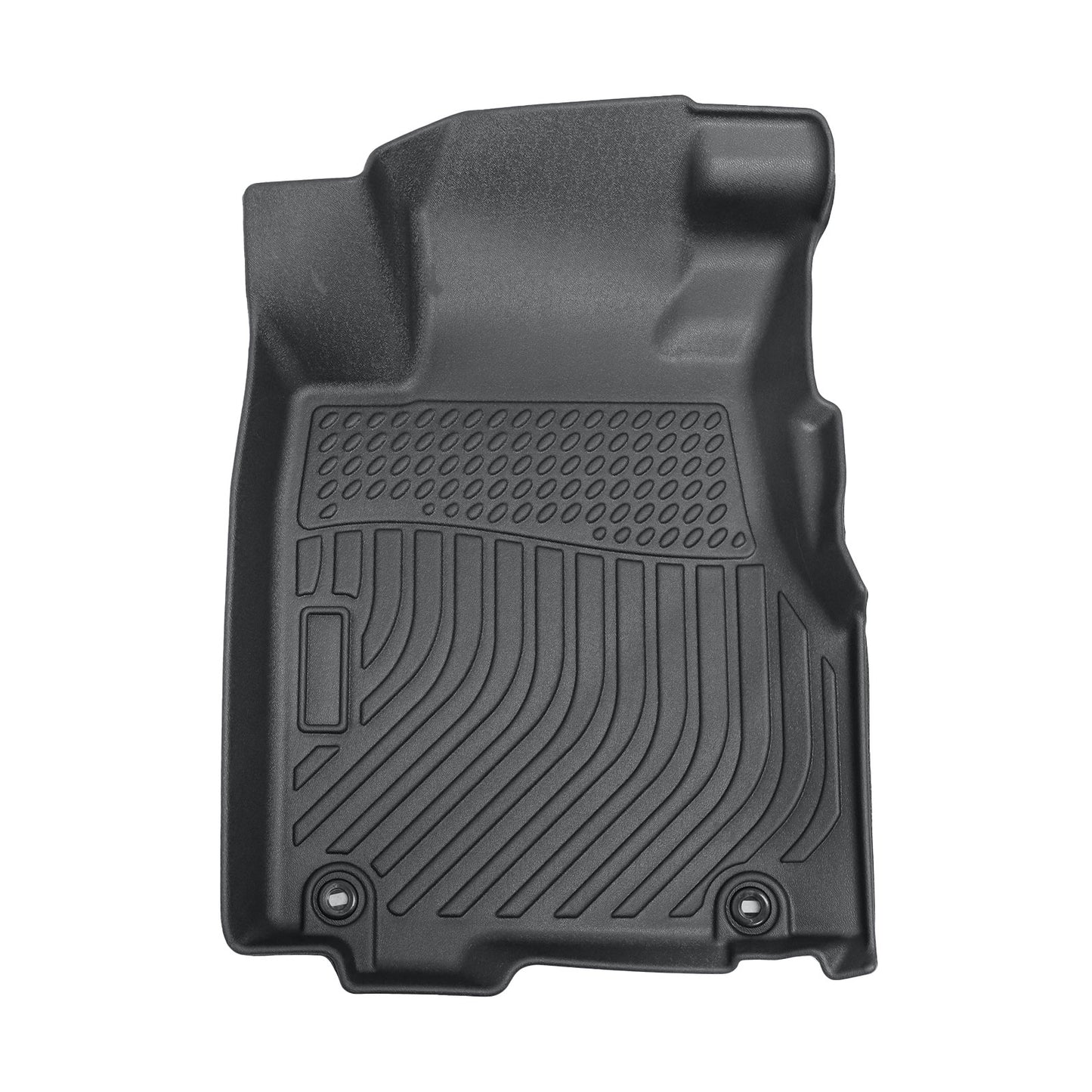 Floor Mats Liners TPE For 2007-2011 Honda CR-V 3D Model All-Weather Black NEW