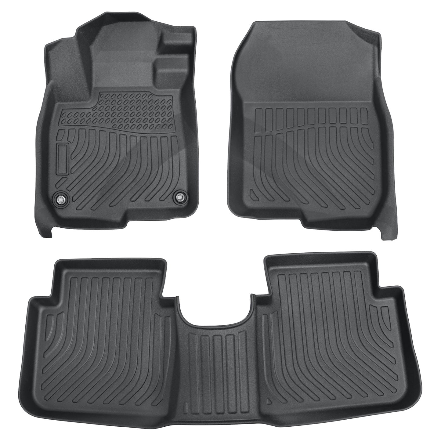 Floor Mats Liners TPE For 2017-2022 Honda CR-V 3D Model All-Weather Black NEW
