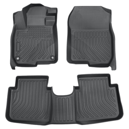 Floor Mats Liners TPE For 2017-2022 Honda CR-V 3D Model All-Weather Black NEW