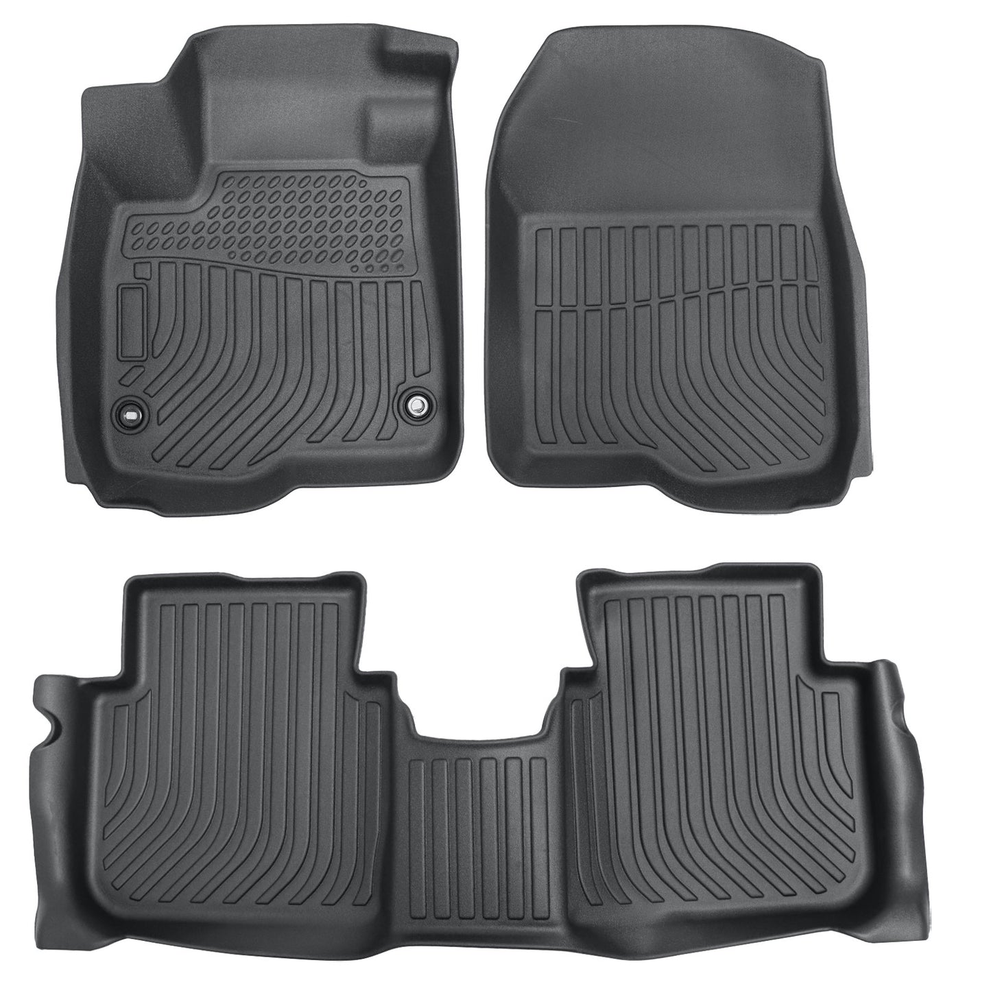 Floor Mats Liners For 2023 2024 2025 Honda CR-V (Include Hybrid) TPE 3D Black