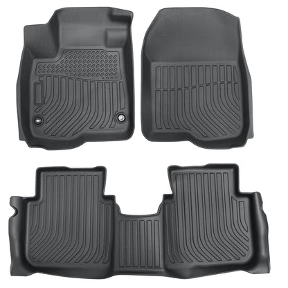 Floor Mats Liners For 2023 2024 2025 Honda CR-V (Include Hybrid) TPE 3D Black