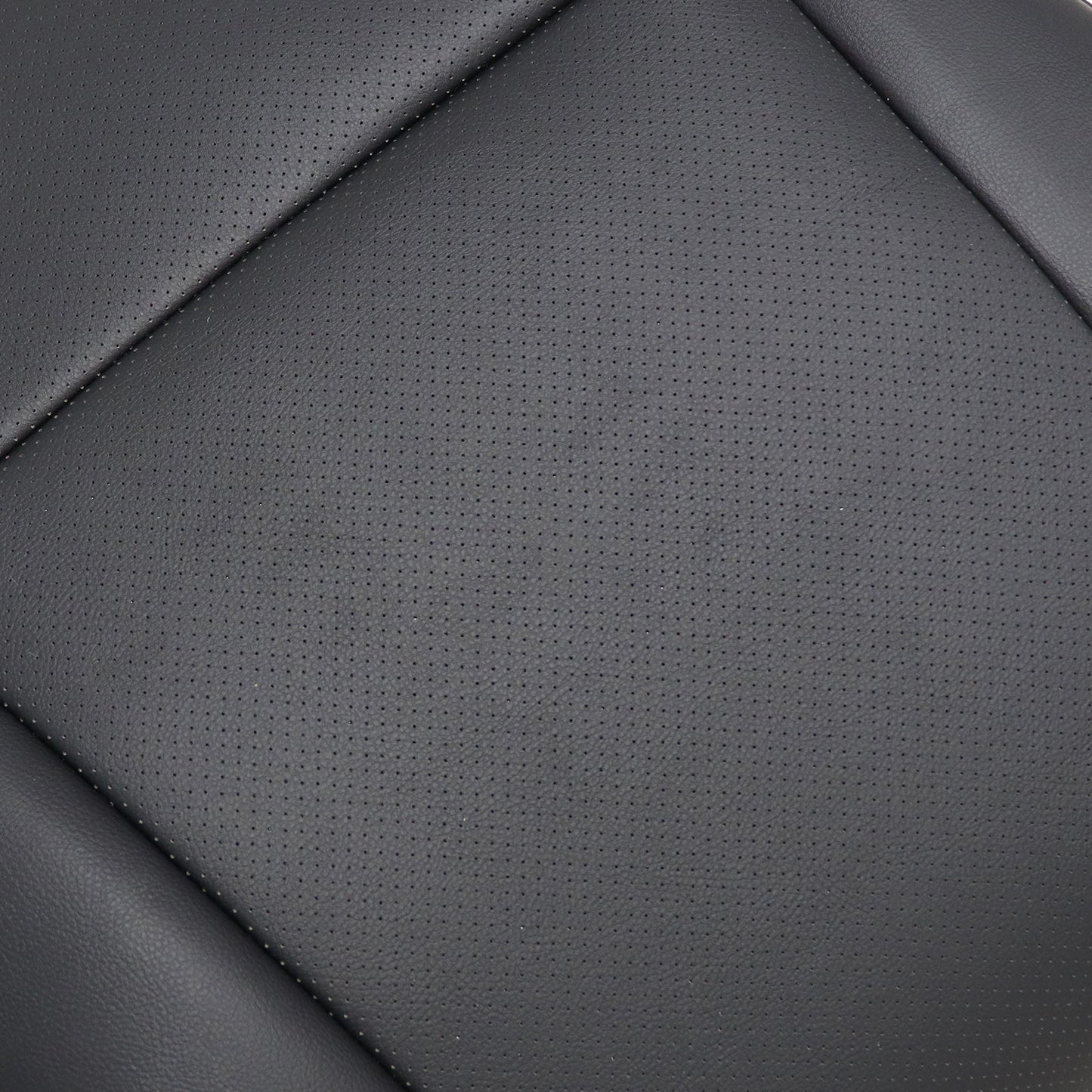 2008-2013 Fits For Toyota Highlander Driver leather Top Leather Seat Cover Black