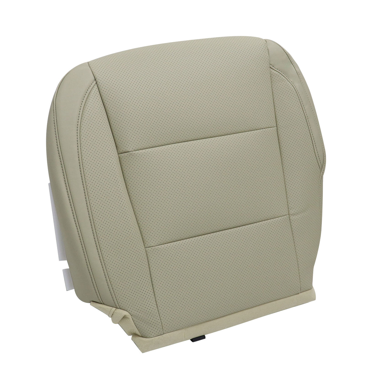 Driver Bottom PERF Leather Seat Cover Tan Fits 2014-2018 2019 Toyota Highlander