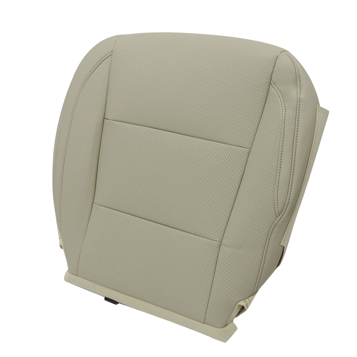 Driver Bottom PERF Leather Seat Cover Tan Fits 2014-2018 2019 Toyota Highlander