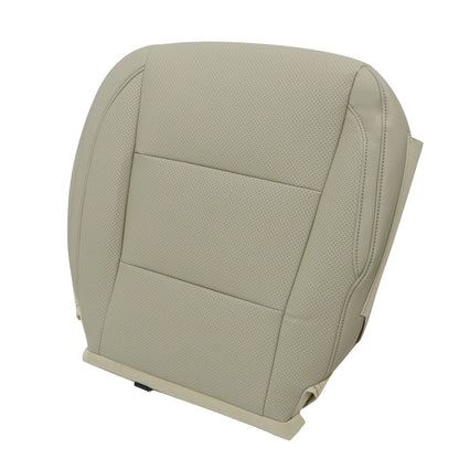 Driver Bottom PERF Leather Seat Cover Tan Fits 2014-2018 2019 Toyota Highlander