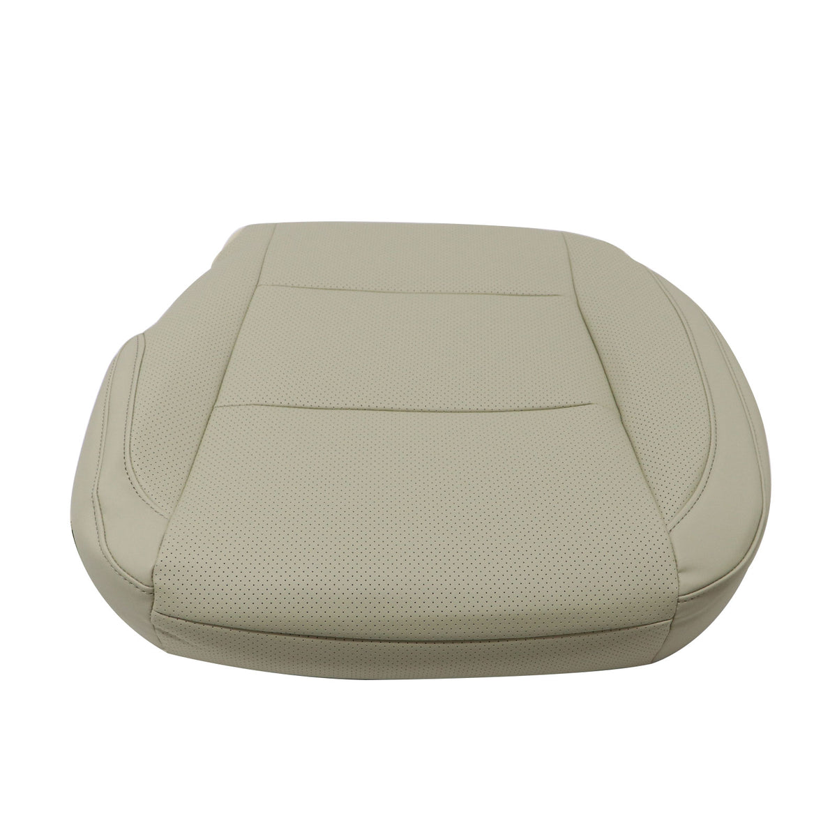 Driver Bottom PERF Leather Seat Cover Tan Fits 2014-2018 2019 Toyota Highlander