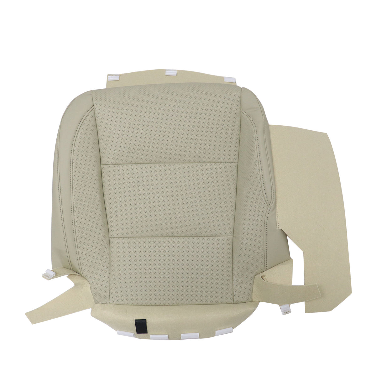 Driver Bottom PERF Leather Seat Cover Tan Fits 2014-2018 2019 Toyota Highlander