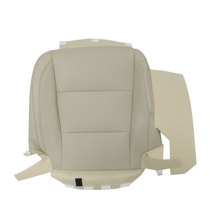 Driver Bottom PERF Leather Seat Cover Tan Fits 2014-2018 2019 Toyota Highlander