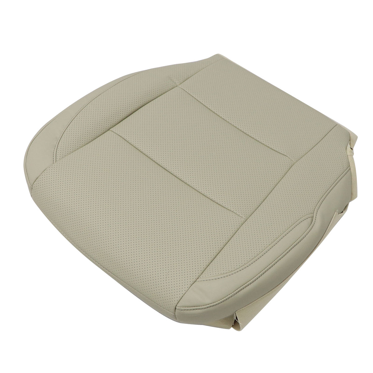 Passenger Bottom PERF Leather Seat Cover Tan Fits 2014-18 2019 Toyota Highlander