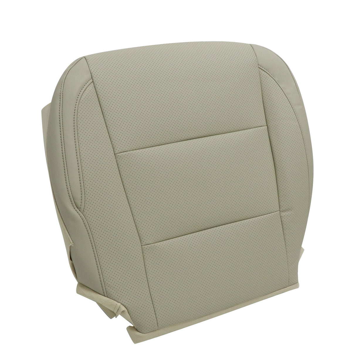 Passenger Bottom PERF Leather Seat Cover Tan Fits 2014-18 2019 Toyota Highlander