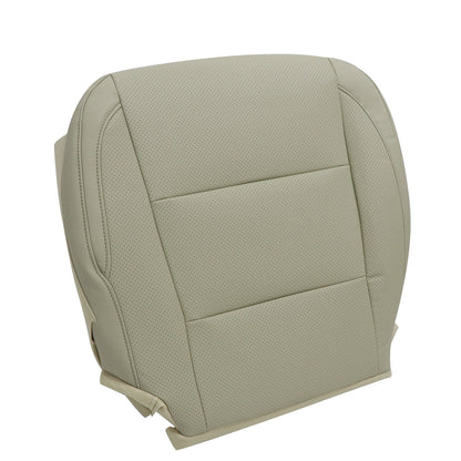 Passenger Bottom PERF Leather Seat Cover Tan Fits 2014-18 2019 Toyota Highlander