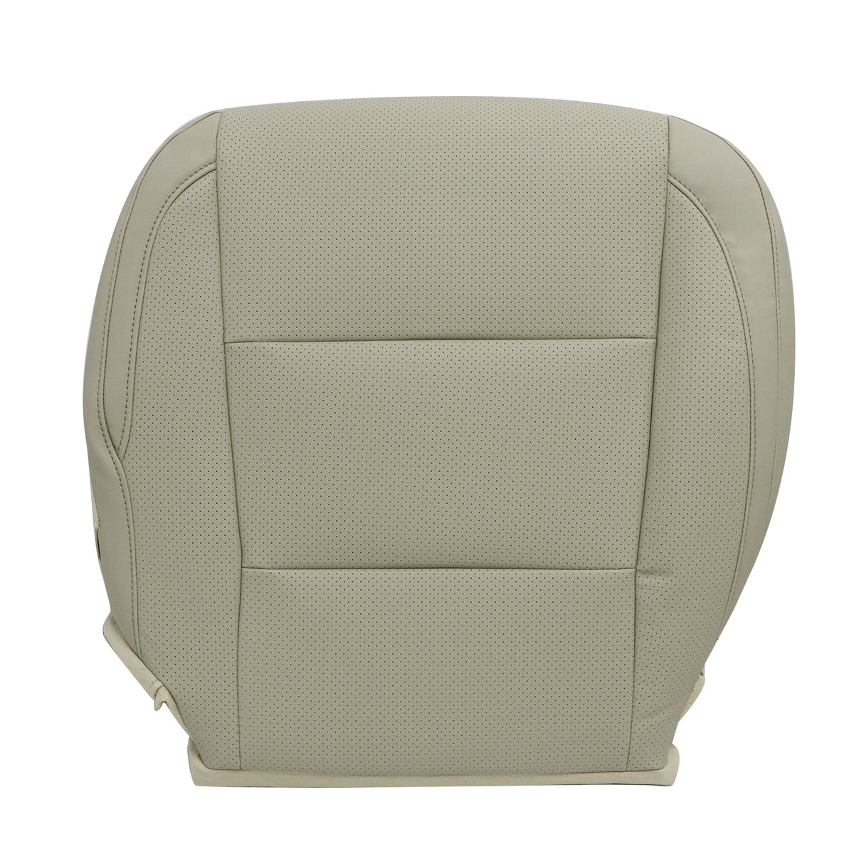 Passenger Bottom PERF Leather Seat Cover Tan Fits 2014-18 2019 Toyota Highlander