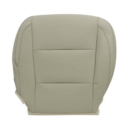Passenger Bottom PERF Leather Seat Cover Tan Fits 2014-18 2019 Toyota Highlander