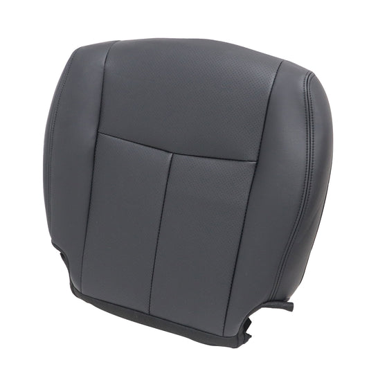 Fits 2017-2020 Nissan Rogue Driver Bottom Replacement Leather Seat Cover Black
