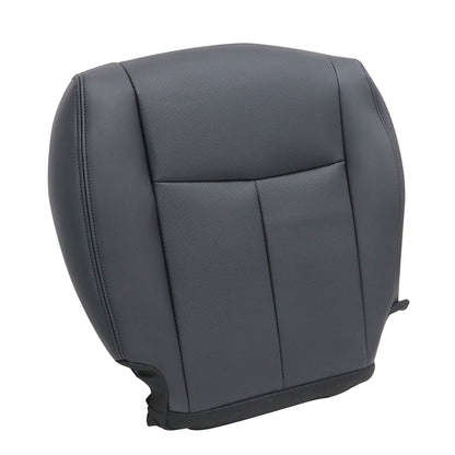 Fits 2017-2020 Nissan Rogue Driver Bottom Replacement Leather Seat Cover Black