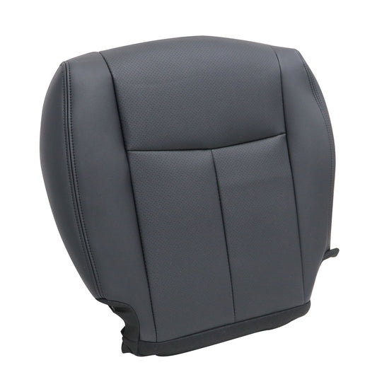 Fits 2017-2020 Nissan Rogue Driver Bottom Replacement Leather Seat Cover Black