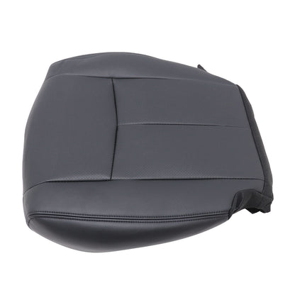 Fits 2017-2020 Nissan Rogue Driver Bottom Replacement Leather Seat Cover Black