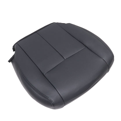 Fits 2017-2020 Nissan Rogue Driver Bottom Replacement Leather Seat Cover Black