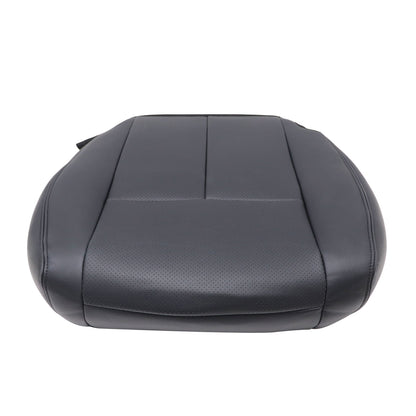 Fits 2017-2020 Nissan Rogue Driver Bottom Replacement Leather Seat Cover Black