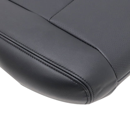 Fits 2017-2020 Nissan Rogue Passenger Side Bottom Perf Leather Seat Cover Black