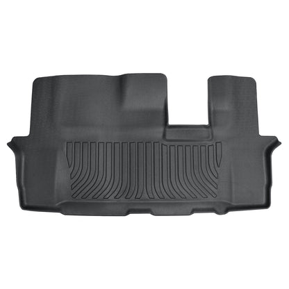 3 Row Floor & Backrest Trunk Cargo Mats Liners For 2009-2015 Honda Pilot TPE 5x