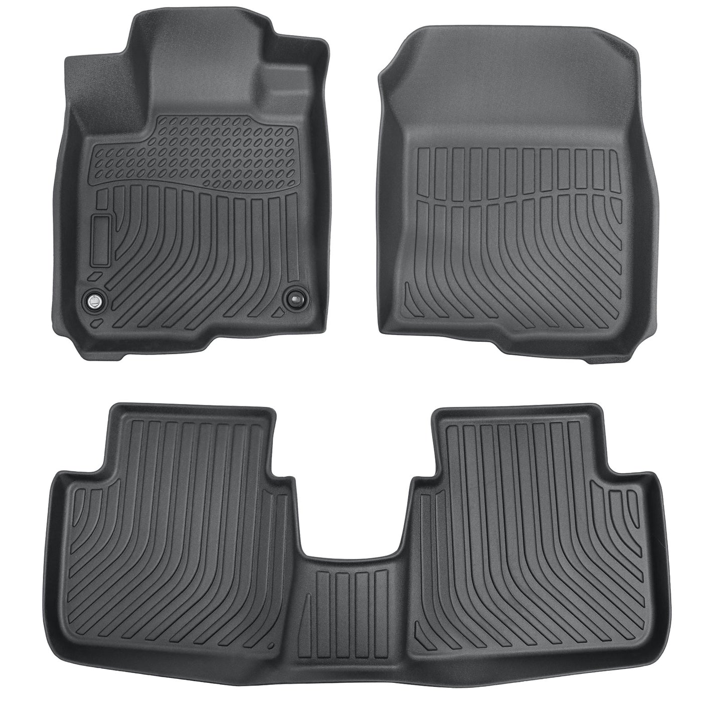Fits 2023 2024 2025 Honda HR-V HRV 1st & 2nd Row TPE Floor Mats Liner Anti-Slip