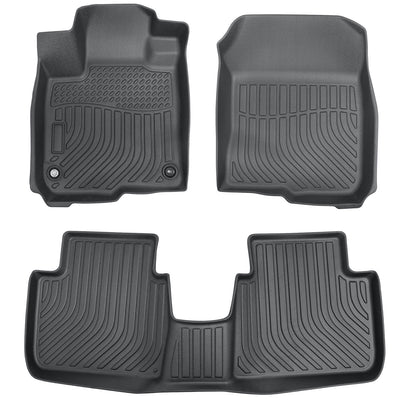 Fits 2023 2024 2025 Honda HR-V HRV 1st & 2nd Row TPE Floor Mats Liner Anti-Slip