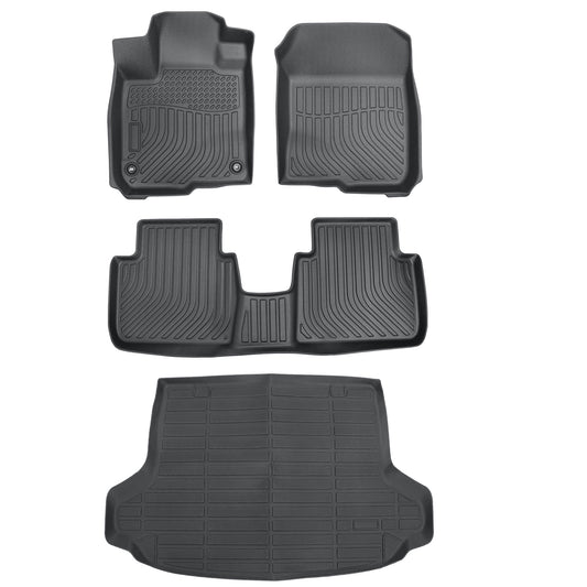 TPE Floor Mats & Trunk Cargo Liner For 2023-2025 Honda HR-V All Weather Full Set