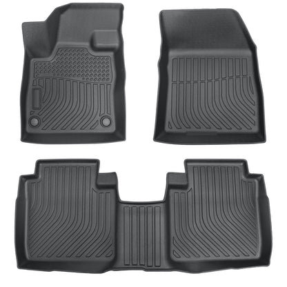 TPE Floor Mats Liner For 2024-2025 Lincoln Nautilus/MKX 4-Door All Weather Black
