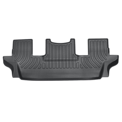 TPE Floor Mats For 2020-2025 Lincoln Aviator 6-Seats 3 Row Floor Liners Black