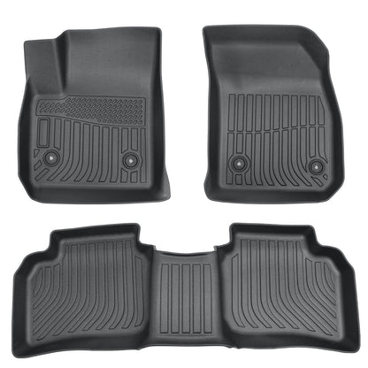 For 2019-2025 Cadillac XT4 Front & Rear Row TPE Floor Mats Liner All-Weather New