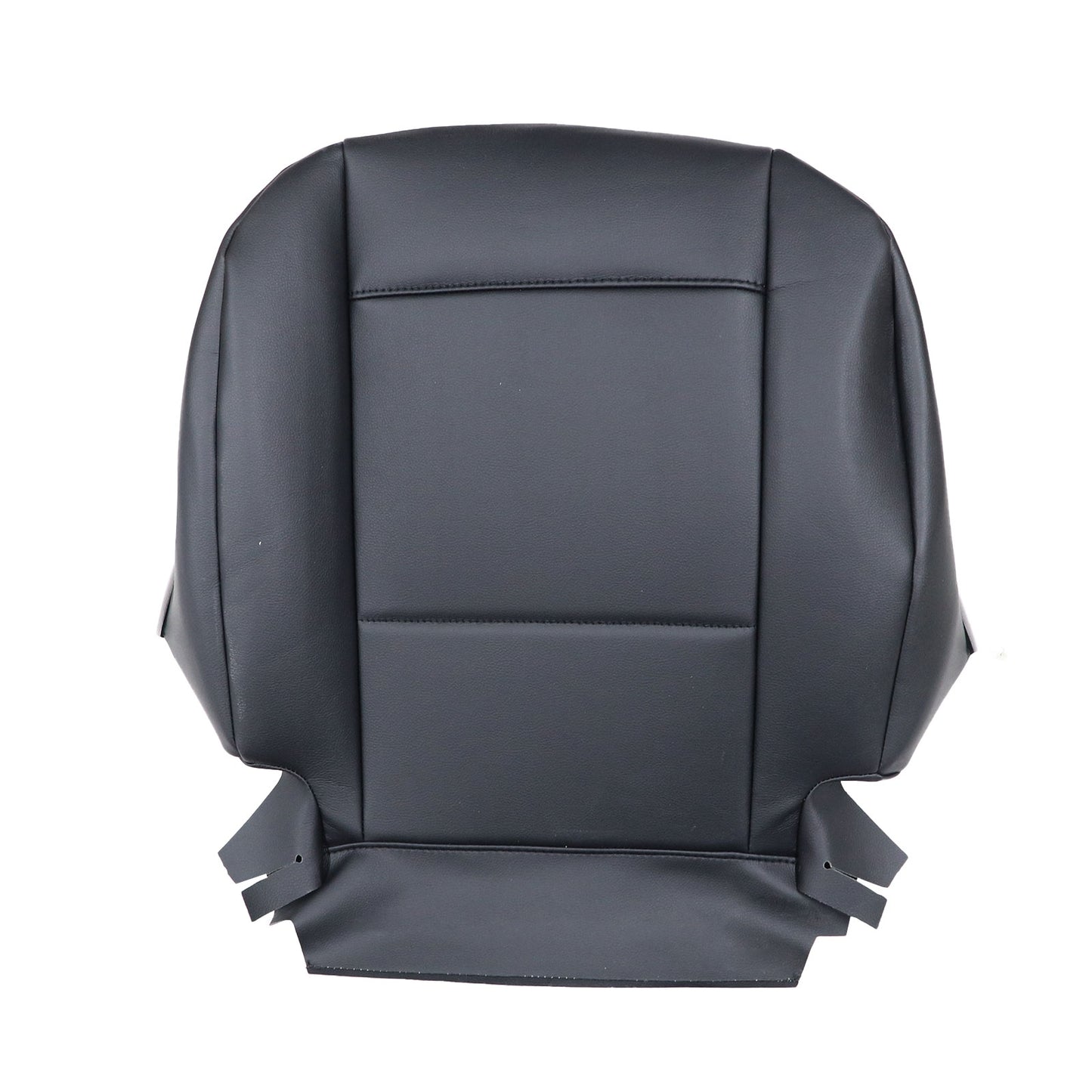 For 1998 1999-2005 BMW 3 Series E46 Front Driver Bottom Leather Seat Cover Black