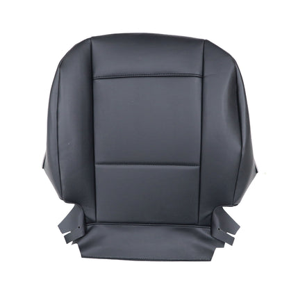 For 1998 1999-2005 BMW 3 Series E46 Front Driver Bottom Leather Seat Cover Black