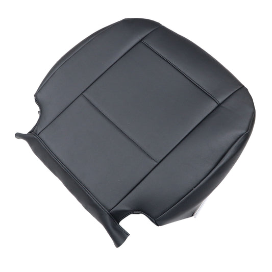 For 1998 1999-2005 BMW 3 Series E46 Front Driver Bottom Leather Seat Cover Black